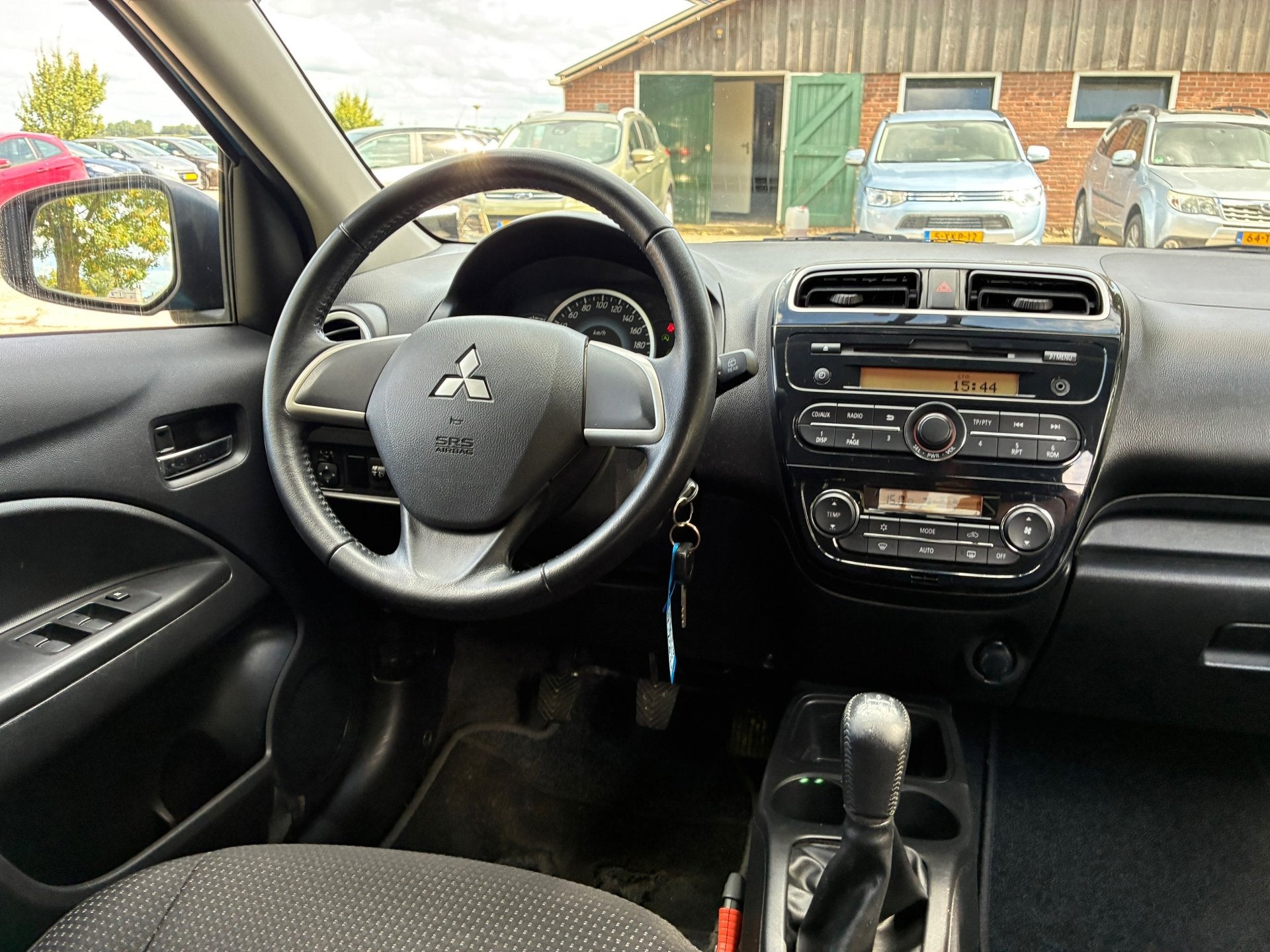 Mitsubishi Space Star 1.0 Bright | 5 deurs + Clima nu €5.4, Auto's, Voorwielaandrijving, Euro 5, Gebruikt, Zwart