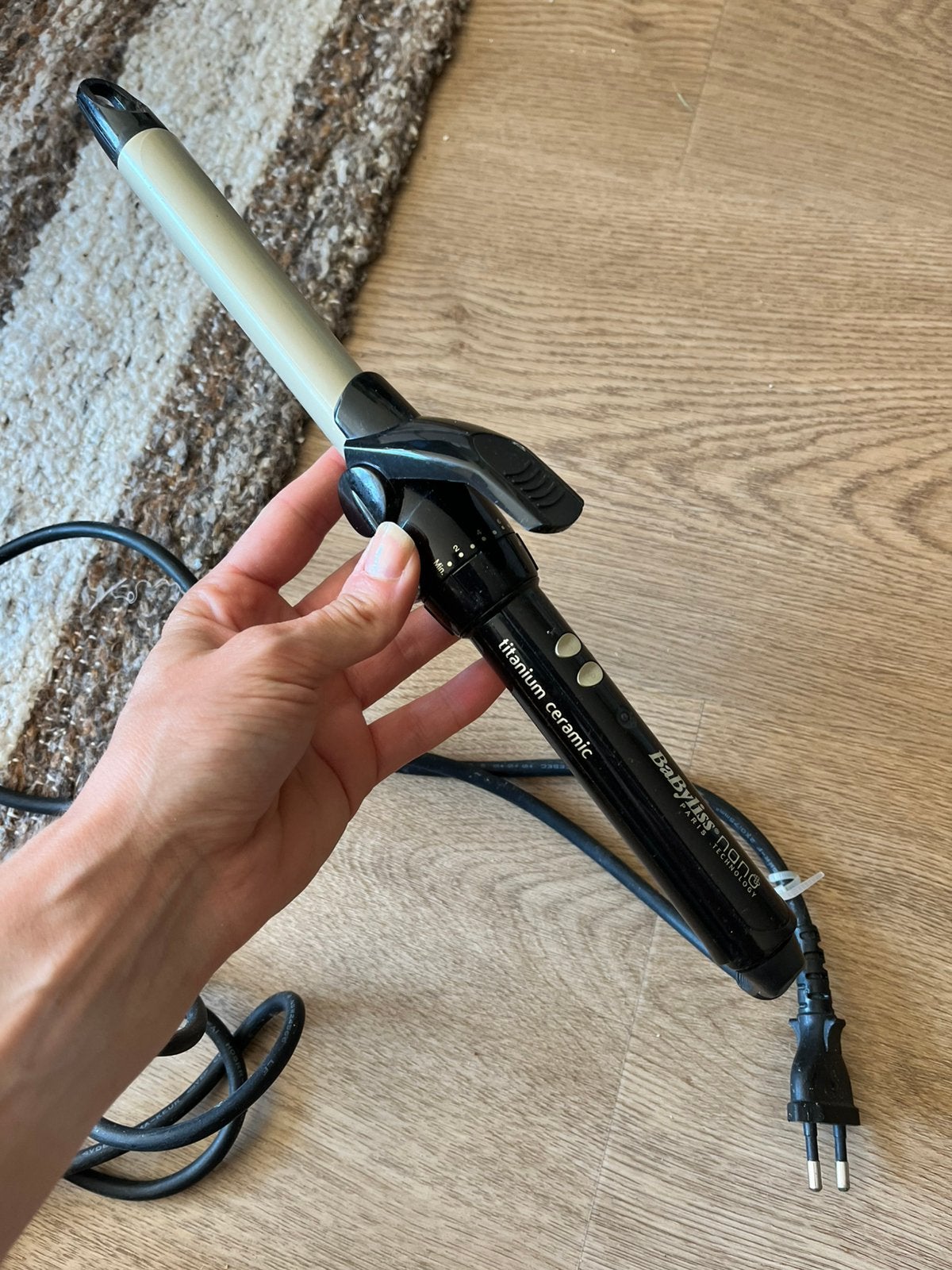 Babyliss Pro Curl 200 2361CE krultang, Ophalen of Verzenden, Gebruikt, Krultang of Stijltang