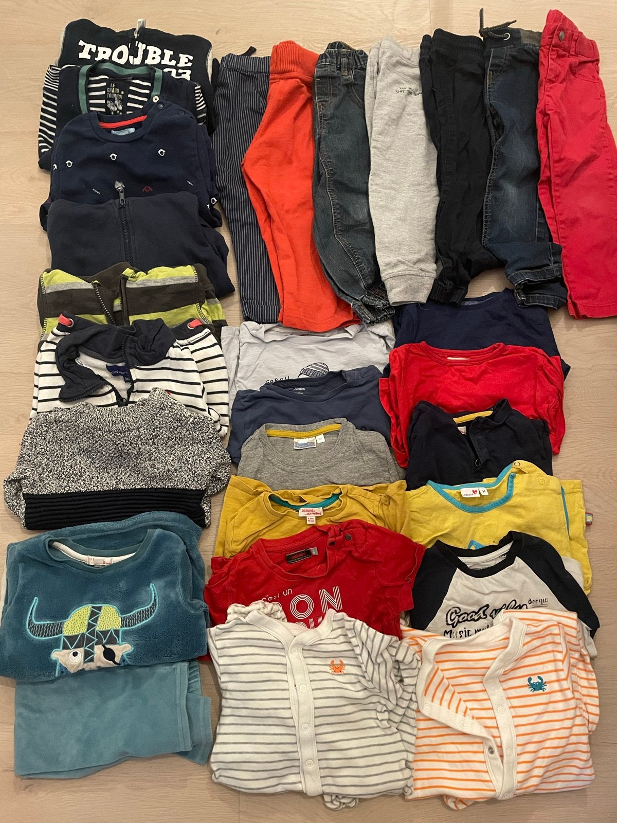 kledingbundel voor jongens - Maat 98cm, Kinderen en Baby's, Ophalen of Verzenden, Gebruikt, Jongen, Broek