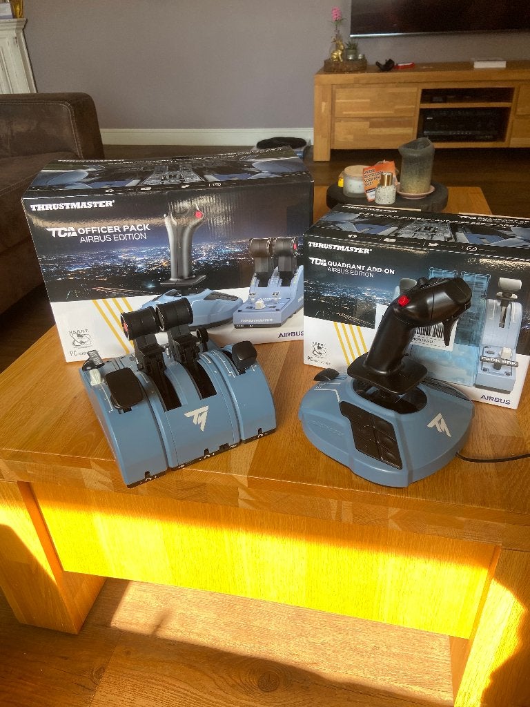 TCA Airbus Captain pack | Thrustmaster, Computers en Software, Joysticks, Zo goed als nieuw, Ophalen