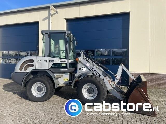 Terex TL 80 Wiellader - Bouwjaar 2008 - Draaiuren 8296 - Pal, Wiellader of Shovel
