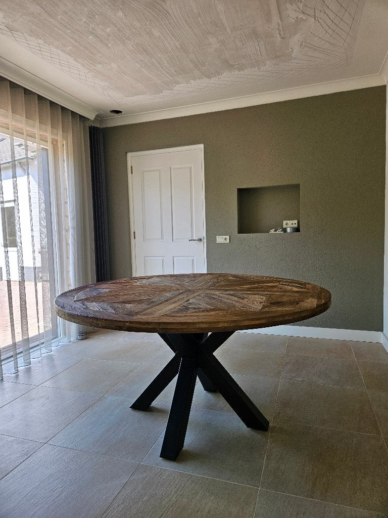 Ronde tafel 160cm Riviera Maison, Gebruikt, Landelijk/modern, 150 tot 200 cm, Rond