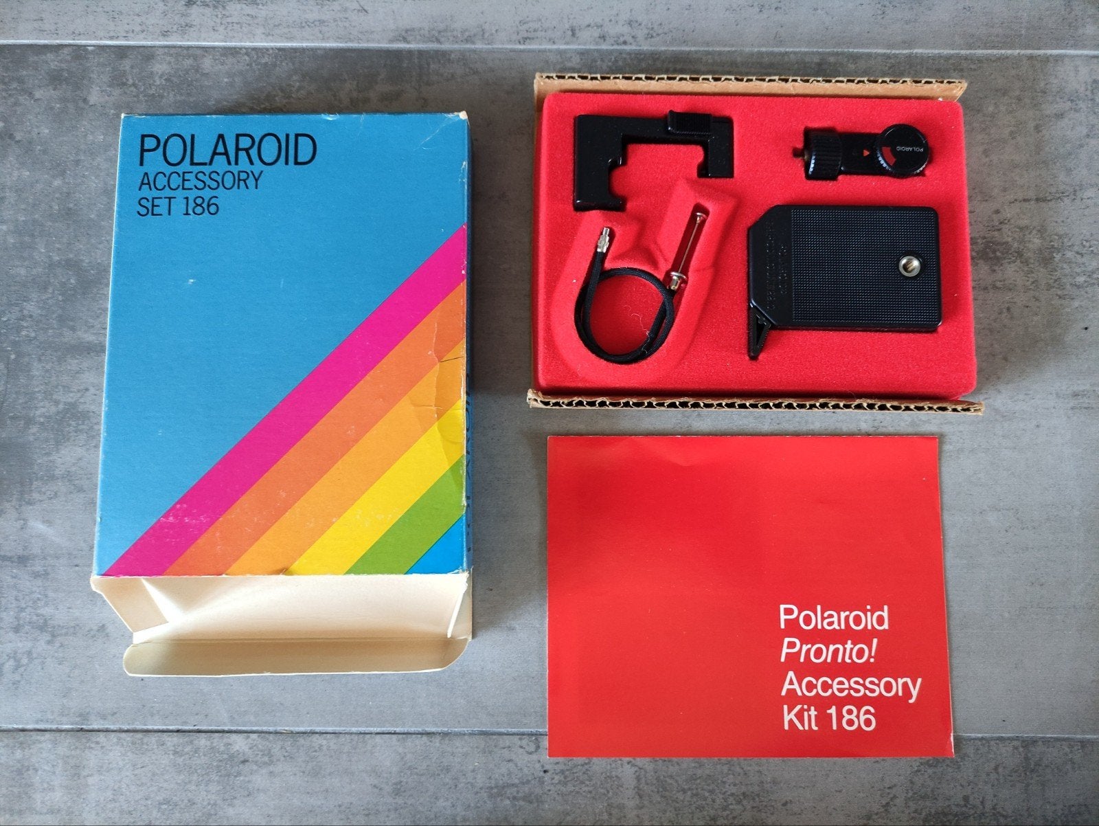 Doos met polaroid accessoires 186, Ophalen of Verzenden