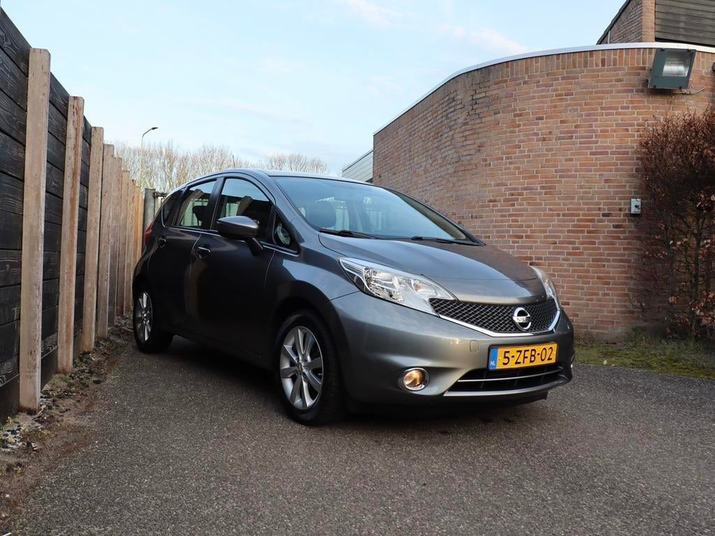Nissan Note 1.2 DIG-S Connect Edition 1e eigenaar AUTOMAAT,, Auto's, Nissan, Euro 5, Stof, Gebruikt, Zwart