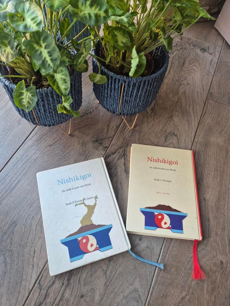 2 leesboeken Nishikigoi: De stille kracht van Shinji, Ophalen of Verzenden