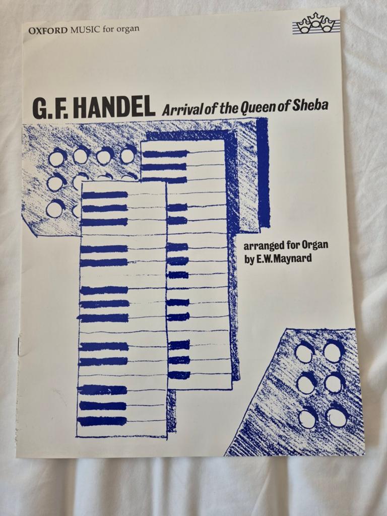 G.F.Handel Arrival of the Queen of Sheba Oxford Music, Ophalen of Verzenden, Zo goed als nieuw, Instrument