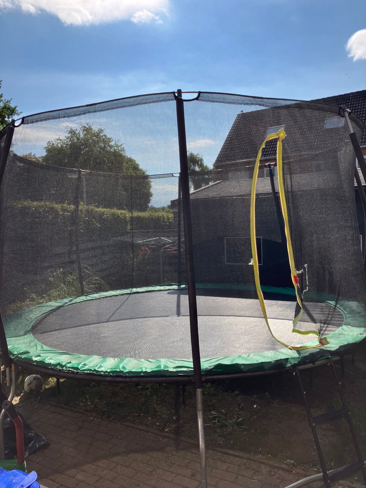 Trampoline compleet, Kinderen en Baby's, Speelgoed | Buiten | Trampolines, Ophalen, Zo goed als nieuw