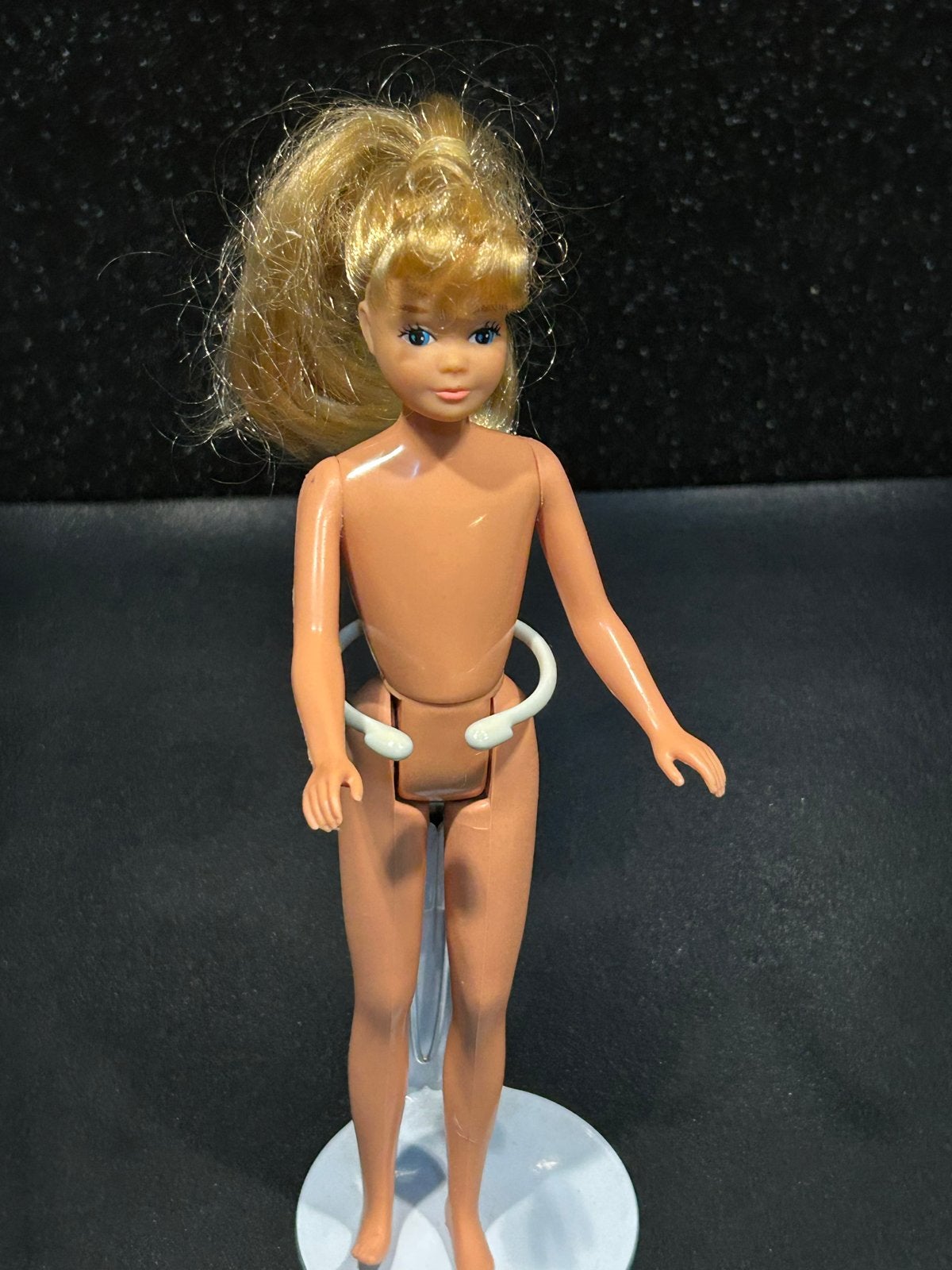 Vintage Barbie Skipper pop uit 1967 - Mattel Inc., Ophalen of Verzenden, Gebruikt, Barbie