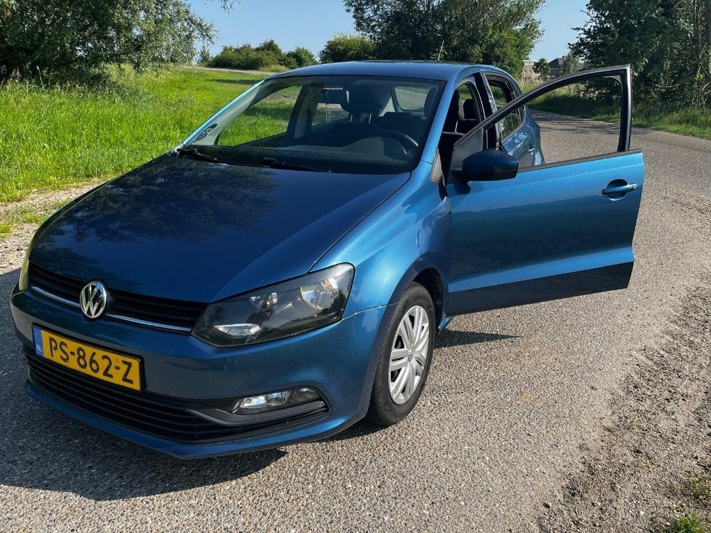Volkswagen Polo BlueMotion, Auto's, Stof, 40 €/maand, Zwart, Start-stop-systeem