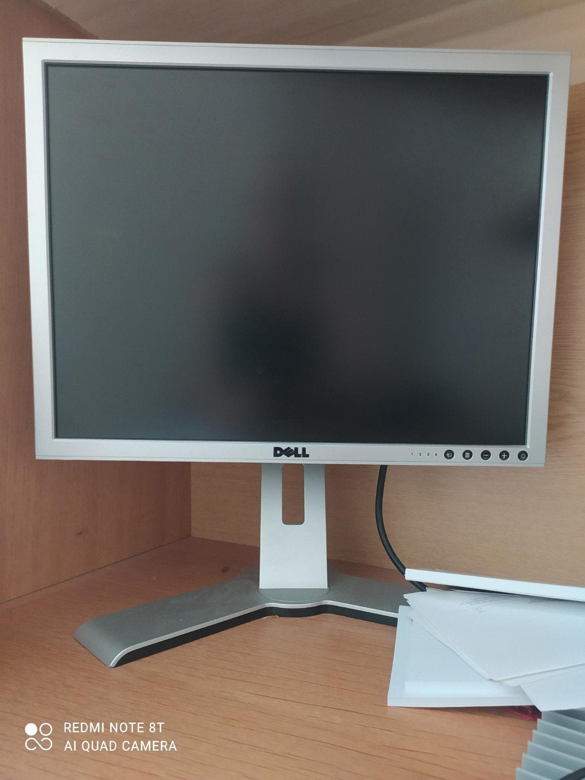 Dell monitor 2007FPb 20.1 inches met voet, Computers en Software, Monitoren, Ophalen, Gebruikt, HDMI, DELL