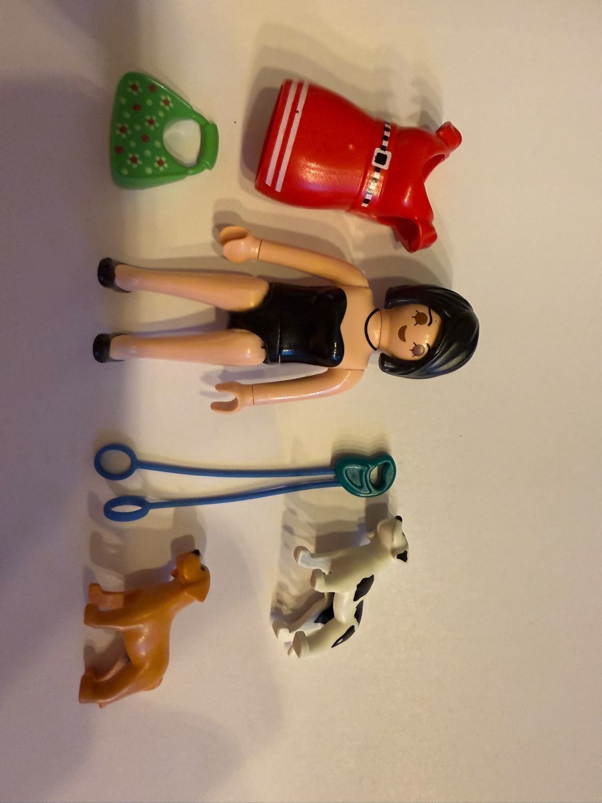Playmobil 5490 Kerstmis Engel met jurk en honden, Gebruikt, Complete set, Ophalen of Verzenden, Figuren