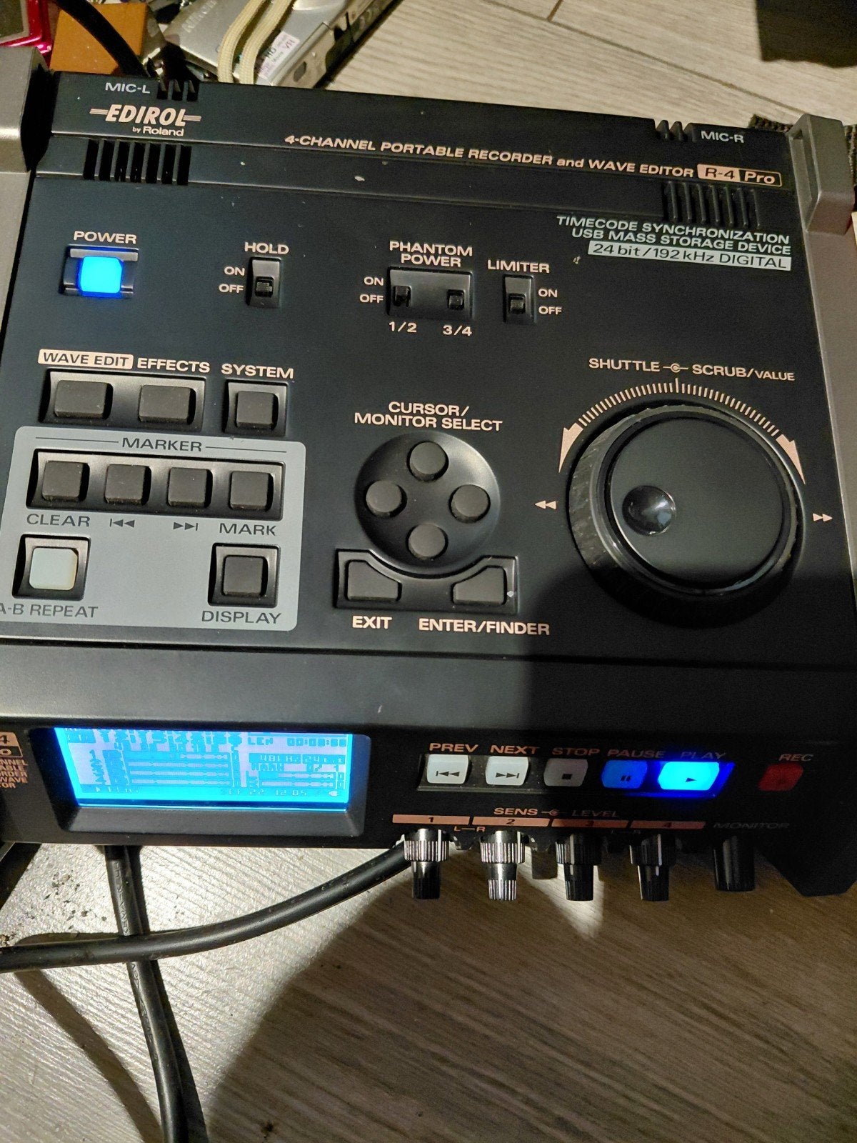 Roland Edirol R4 Pro, Ophalen, Zo goed als nieuw, Audio