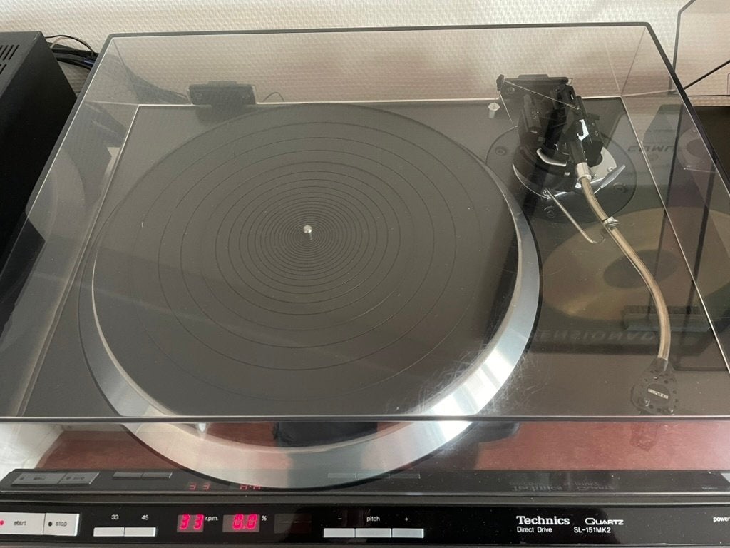 Technics SL 151 MKII, Pitch-regelaar, Ophalen of Verzenden, Zo goed als nieuw, Platenspeler