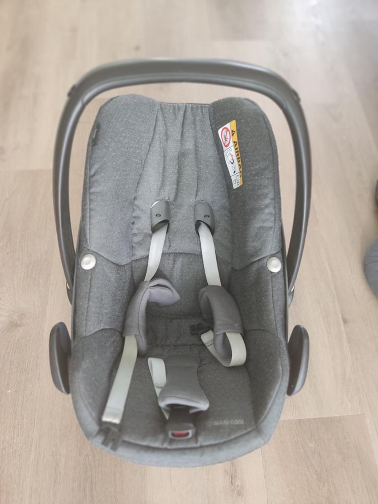 Maxi Cosi Pebble autostoel 0-13 kg, Ophalen, Autogordel of Isofix, Zijbescherming, Zo goed als nieuw
