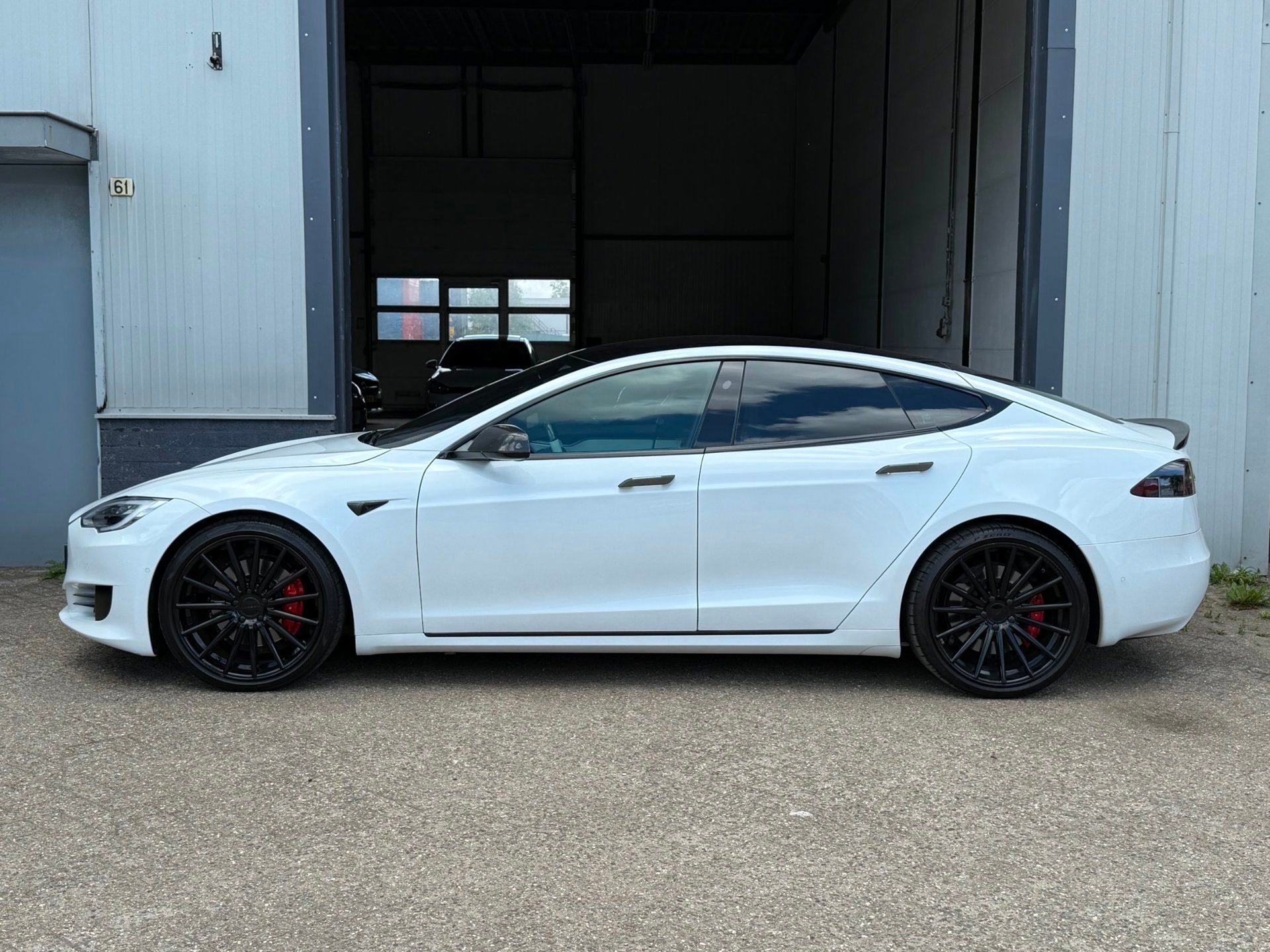 Tesla Model S Performance Ludicrous Full Self Driving 825PK, Auto's, Tesla, Automaat, 110 €/maand, Model S, Wit