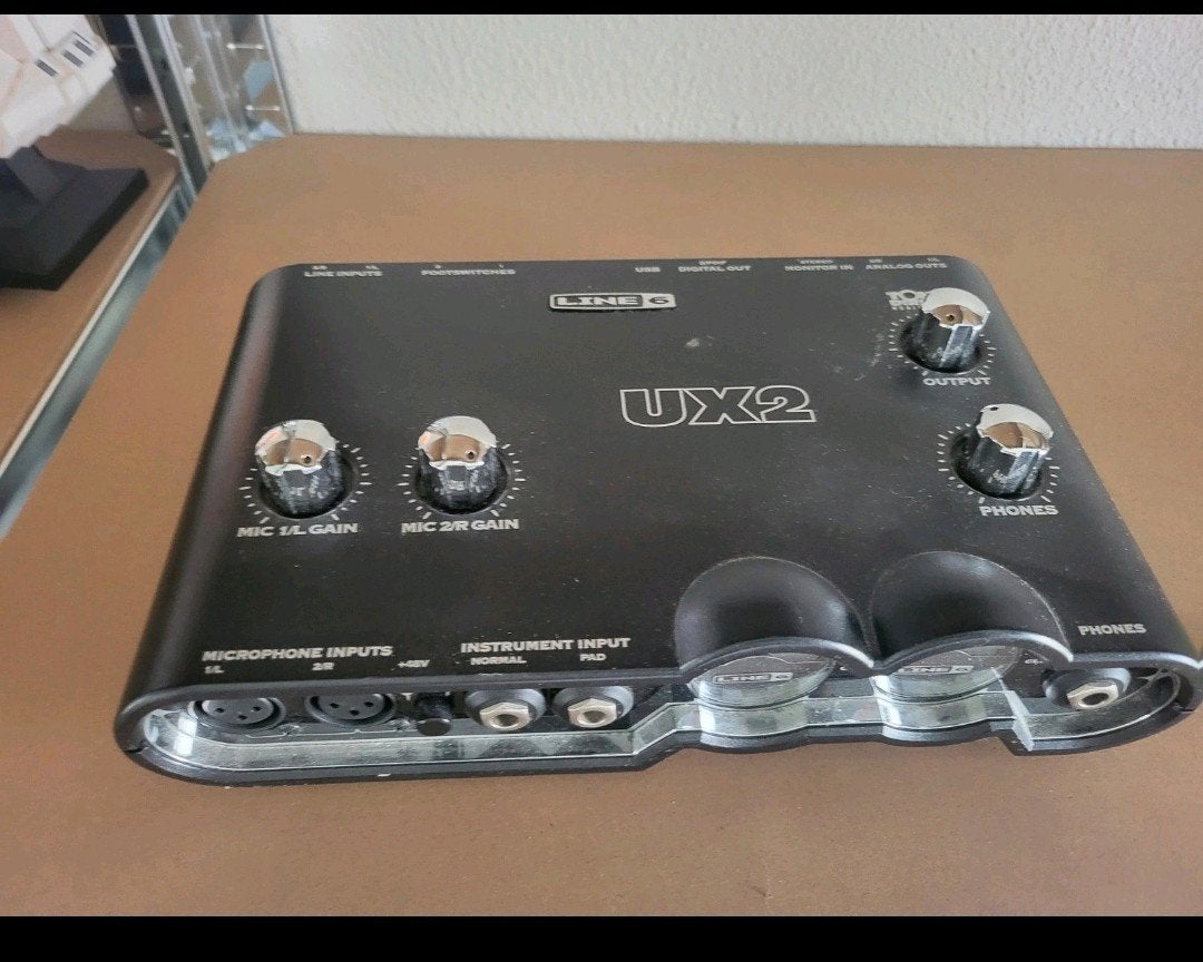 Line 6 UX2 Audio Interface, Ophalen of Verzenden, Gebruikt, Overige typen