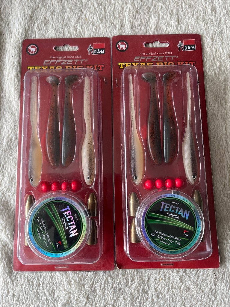 adv 280 / NIEUW mixset 2 blisters kunstaas DAM EFFZETT, Ophalen of Verzenden, Nieuw, Overige typen