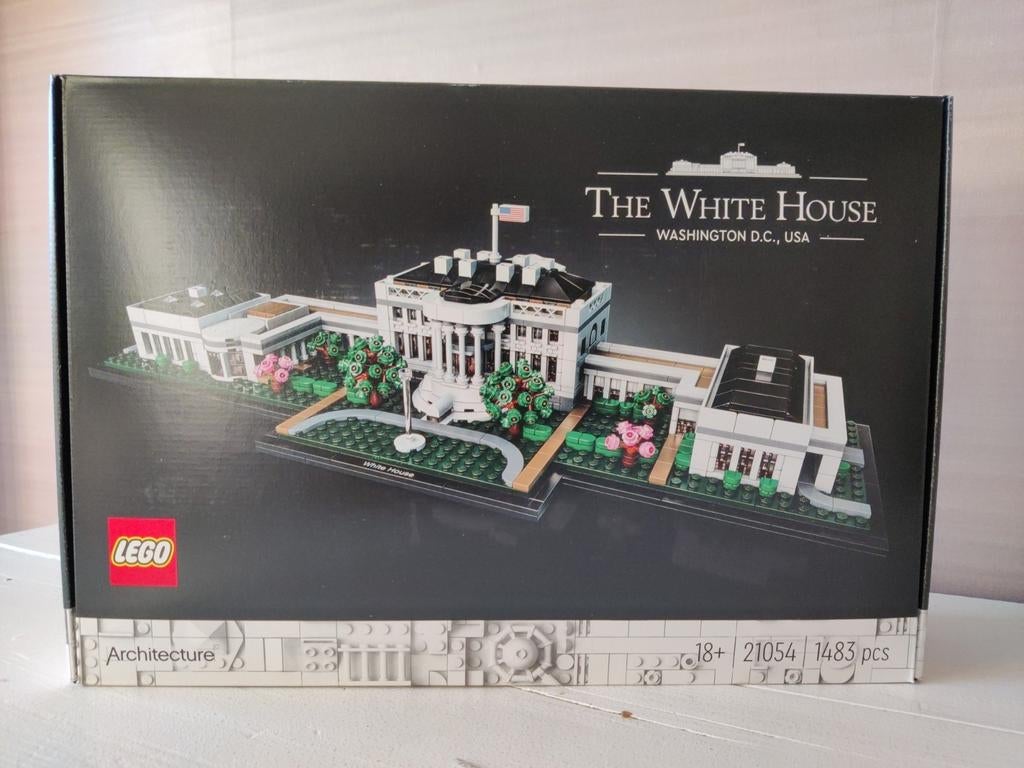 Lego Architecture 21054 Het Witte Huis Nieuw in doos, Lego, Nieuw, Architecture, Ophalen of Verzenden