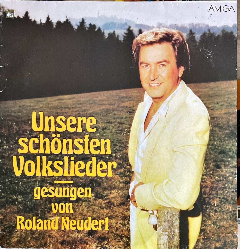 Roland Neudert - Unsere Shönsten Volkslieder - Amiga, LP, Gebruikt, Inclusief binnenhoes, Ophalen of Verzenden