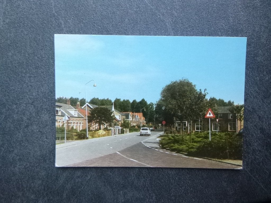 Kamperland, Noordstraat/auto 1980, Verzenden, 1980 tot heden, Gelopen, Zuid-Holland