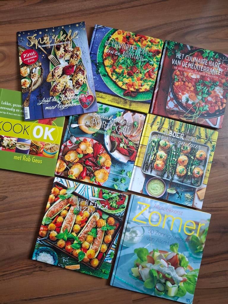Diverse kookboeken,oa Aviko,Nieuw!! (+ gratis Sparkle), Ophalen of Verzenden, Gelezen