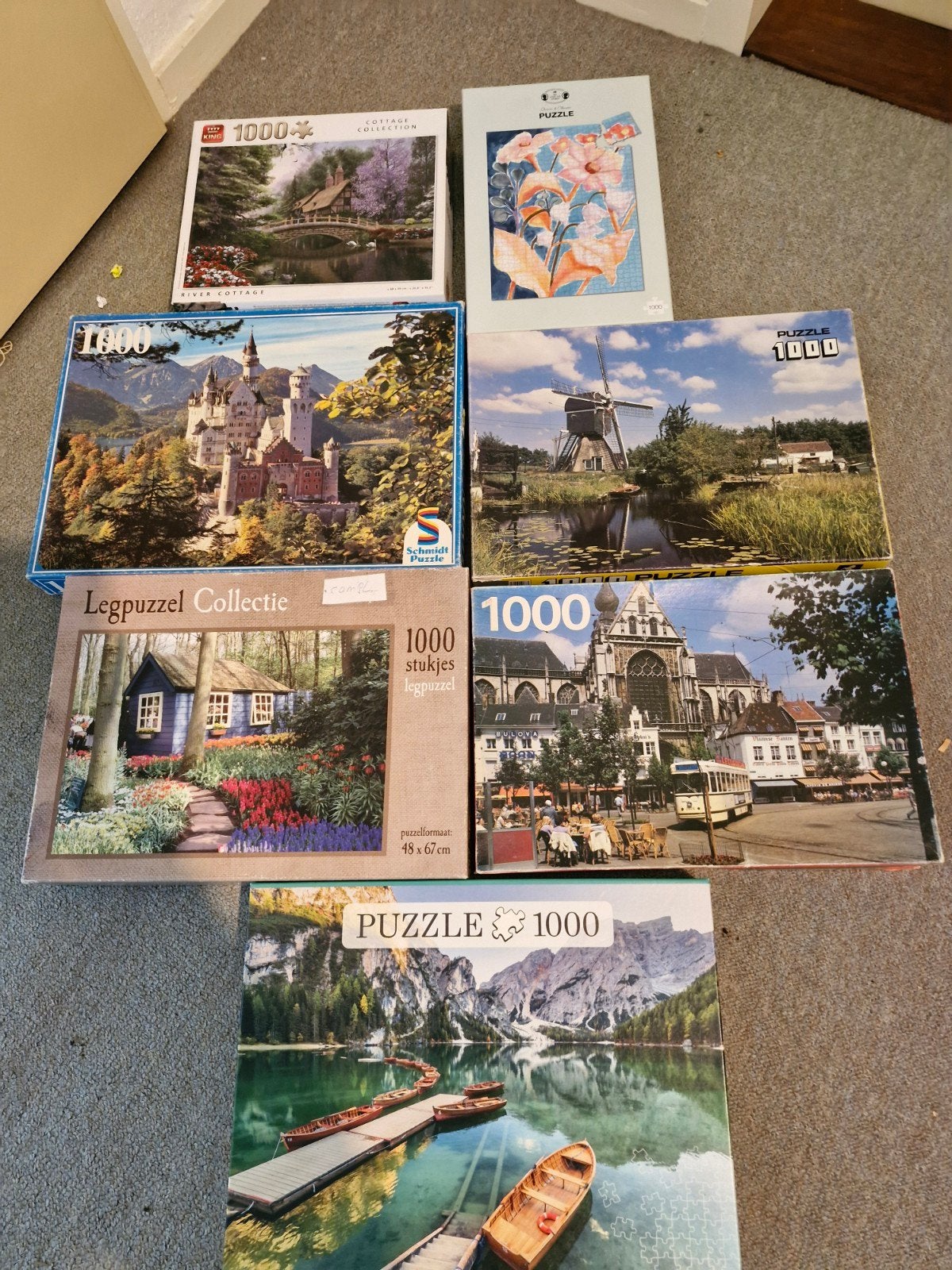 Diverse puzzels, Hobby en Vrije tijd, Denksport en Puzzels, Ophalen, 500 t/m 1500 stukjes