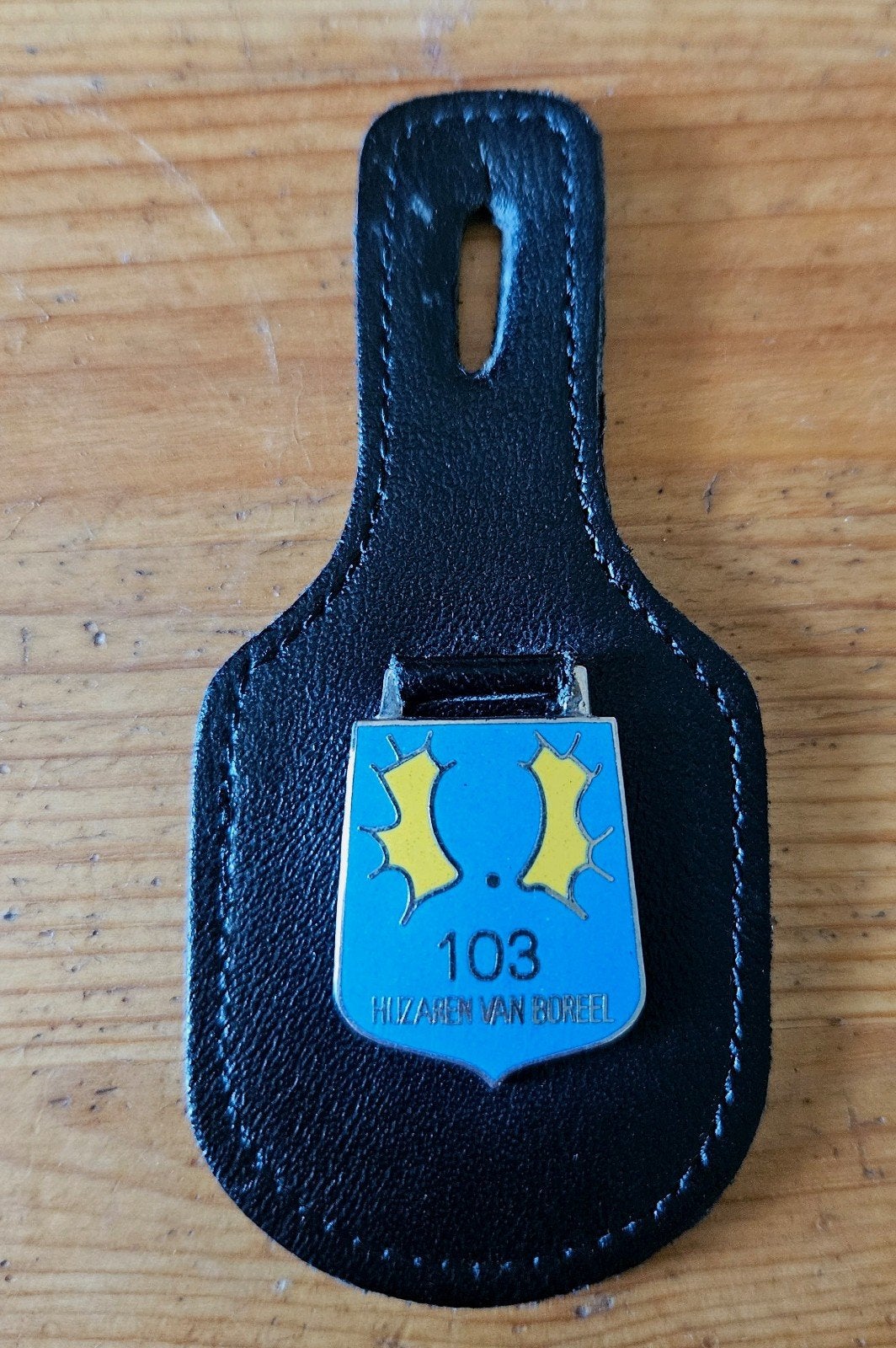 Borstzakhanger 103 Verkenningsbataljon, Verzamelen, Militaria | Algemeen, Ophalen of Verzenden, Landmacht, Nederland, Embleem of Badge
