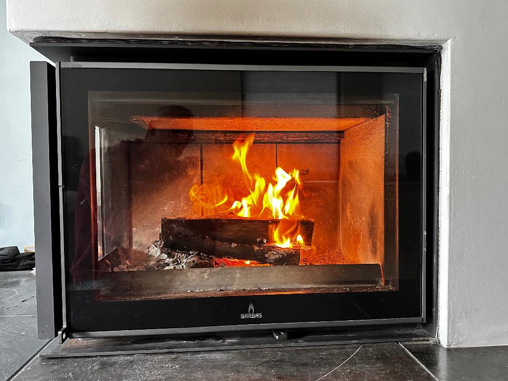 Barabas inbouwhaard kachel, Ophalen, Gebruikt, Houtkachel, Inbouw