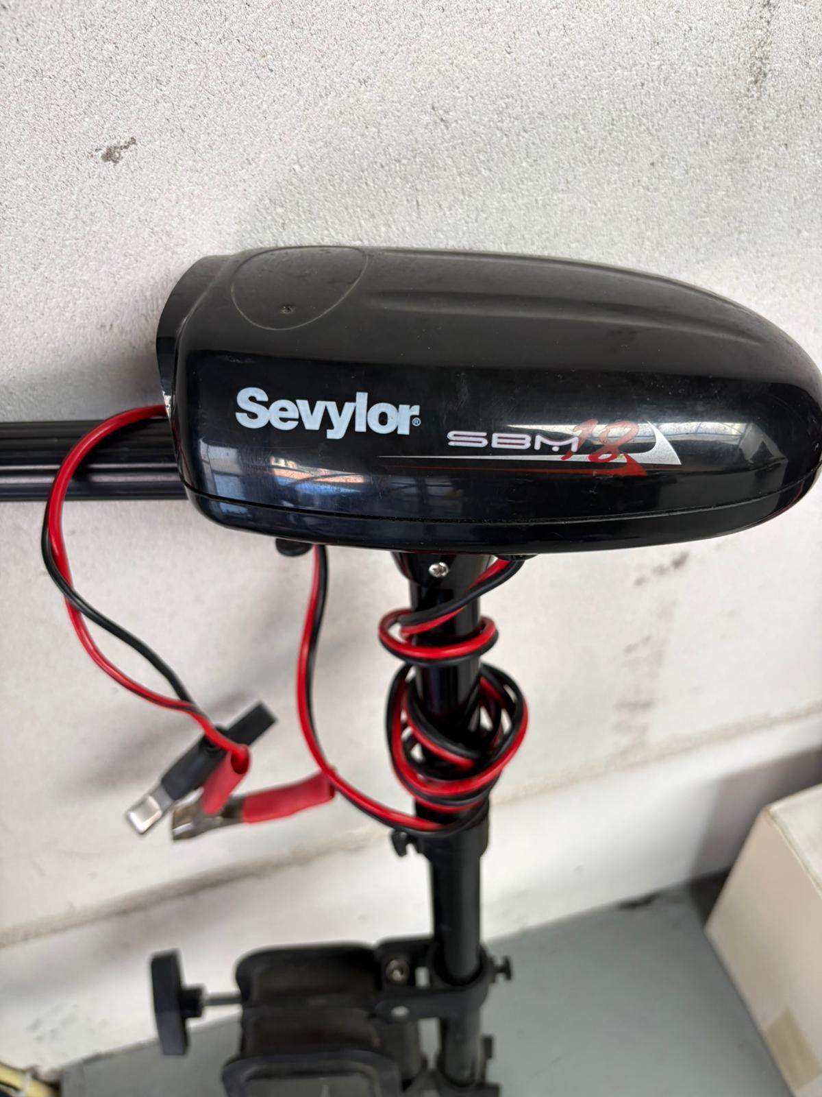 Sevylor SBM 18 Elektrische Buitenboordmotor, Ophalen of Verzenden, Gebruikt, Motor en Techniek