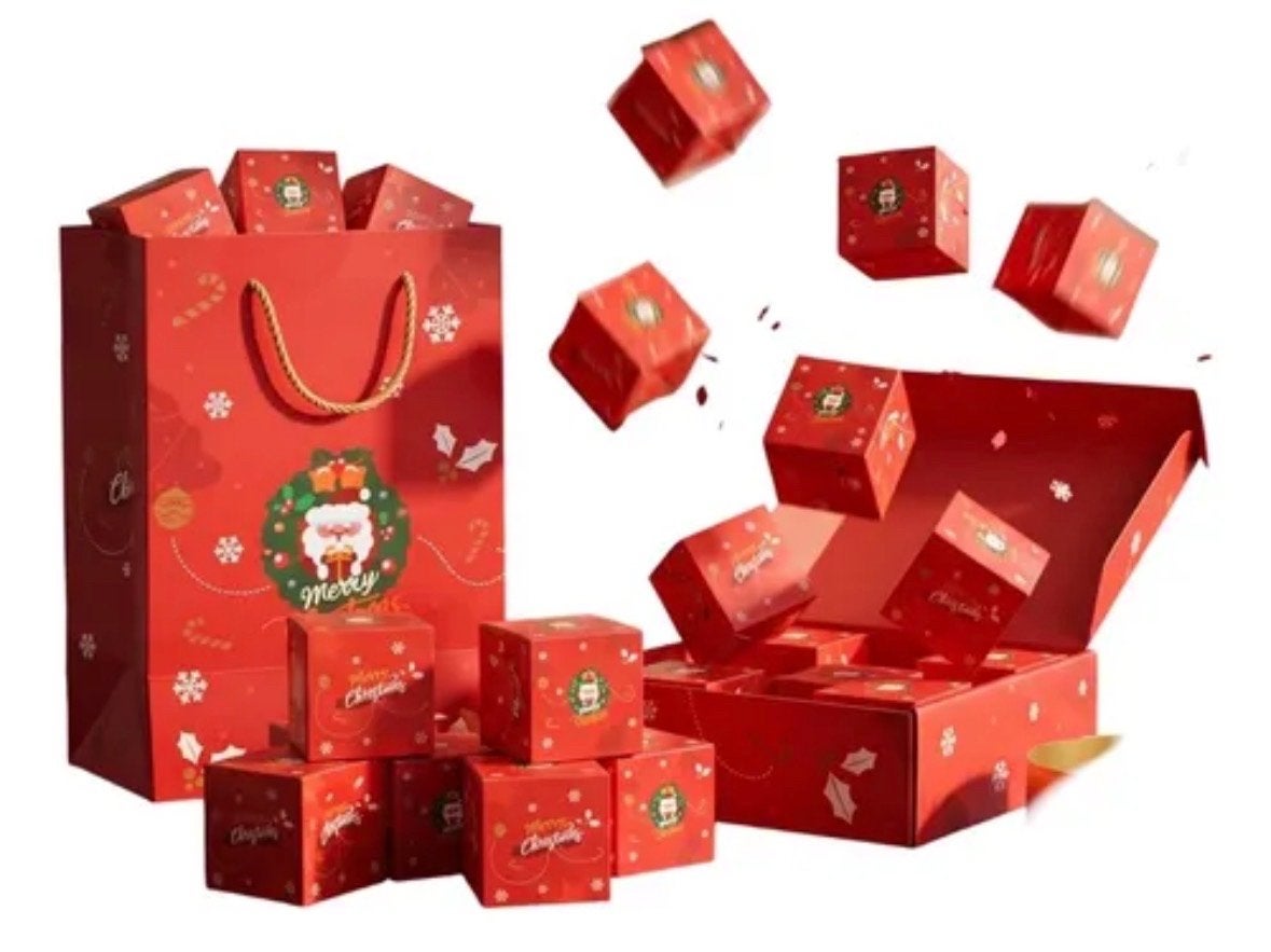 Kerst doos pop up geschenk explosieve cadeau, Ophalen of Verzenden