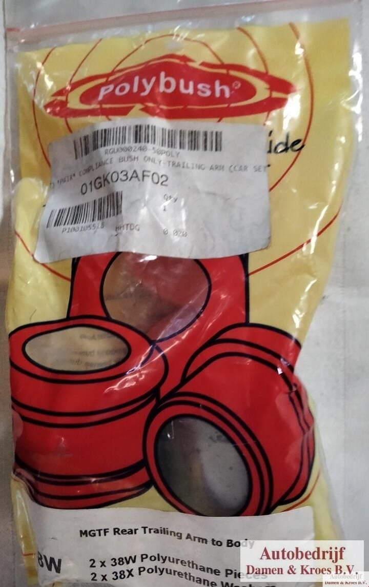 MGF and MG TF Suspension Bushes POLY RGU000240-50PBO, -, -, Nieuw, Ophalen of Verzenden