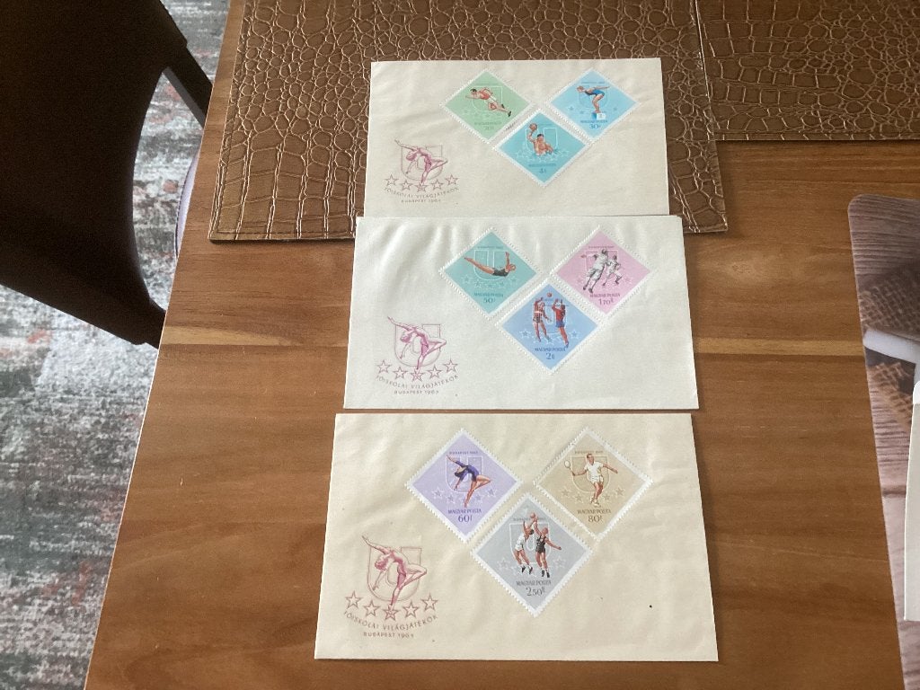 No2340 Sport Hongarije 1965  Nederland jaargangen fdc 1963, Postzegels en Munten, Postzegels | Eerstedagenveloppen, Ophalen, Onbeschreven