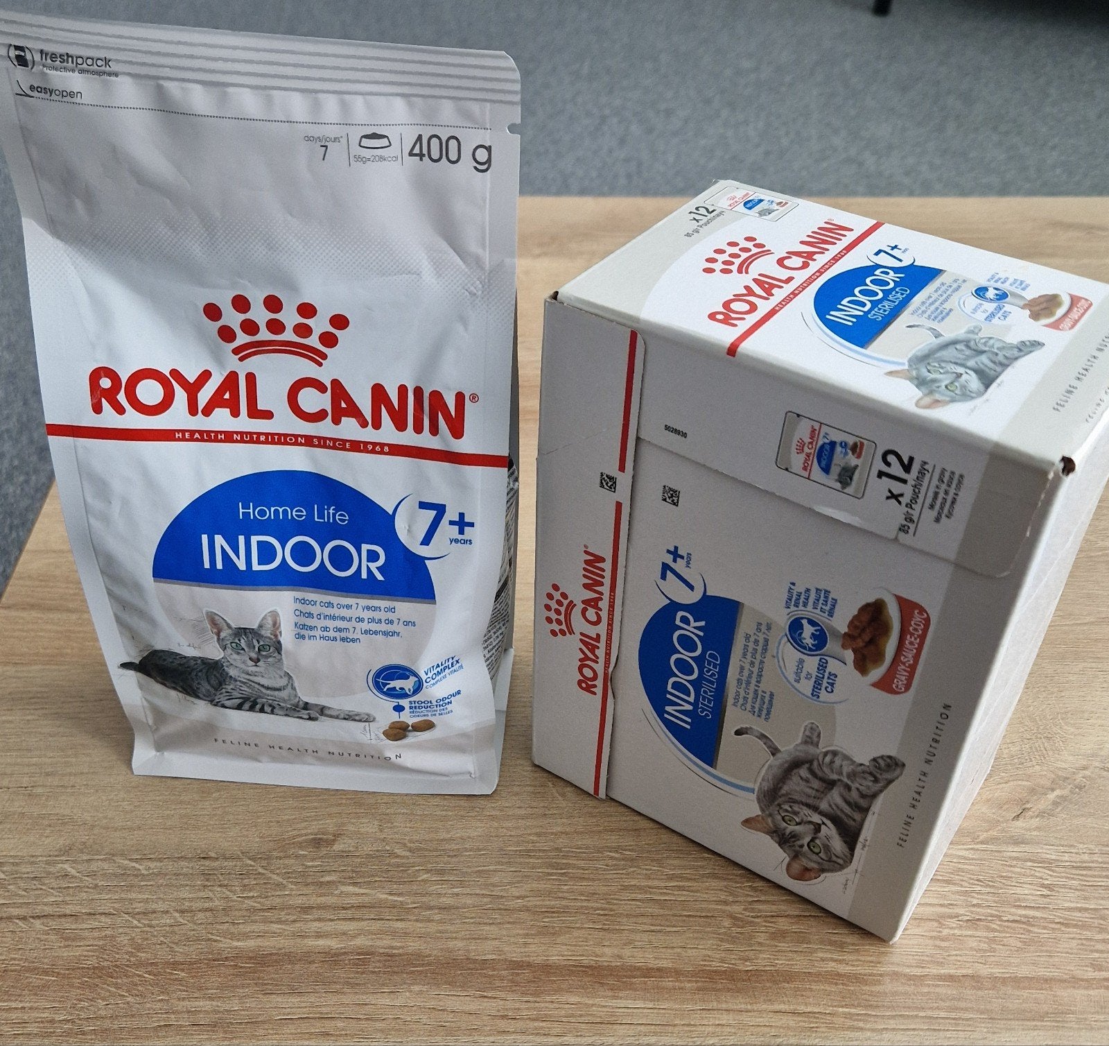 Royal Canin indoor 7+, Ophalen, Hond
