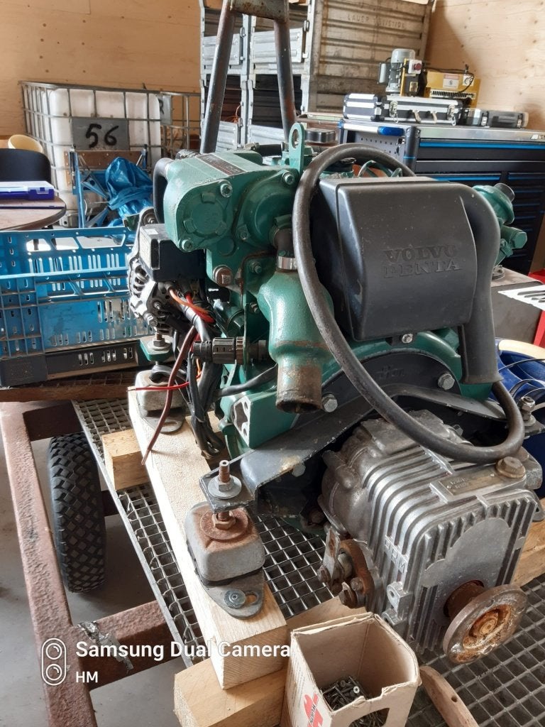 Volvo Penta scheepsmotor - Gebruikt, Watersport en Boten, Buiten- en Binnenboordmotoren, Gebruikt, Diesel, Binnenboordmotor, 10 tot 30 pk