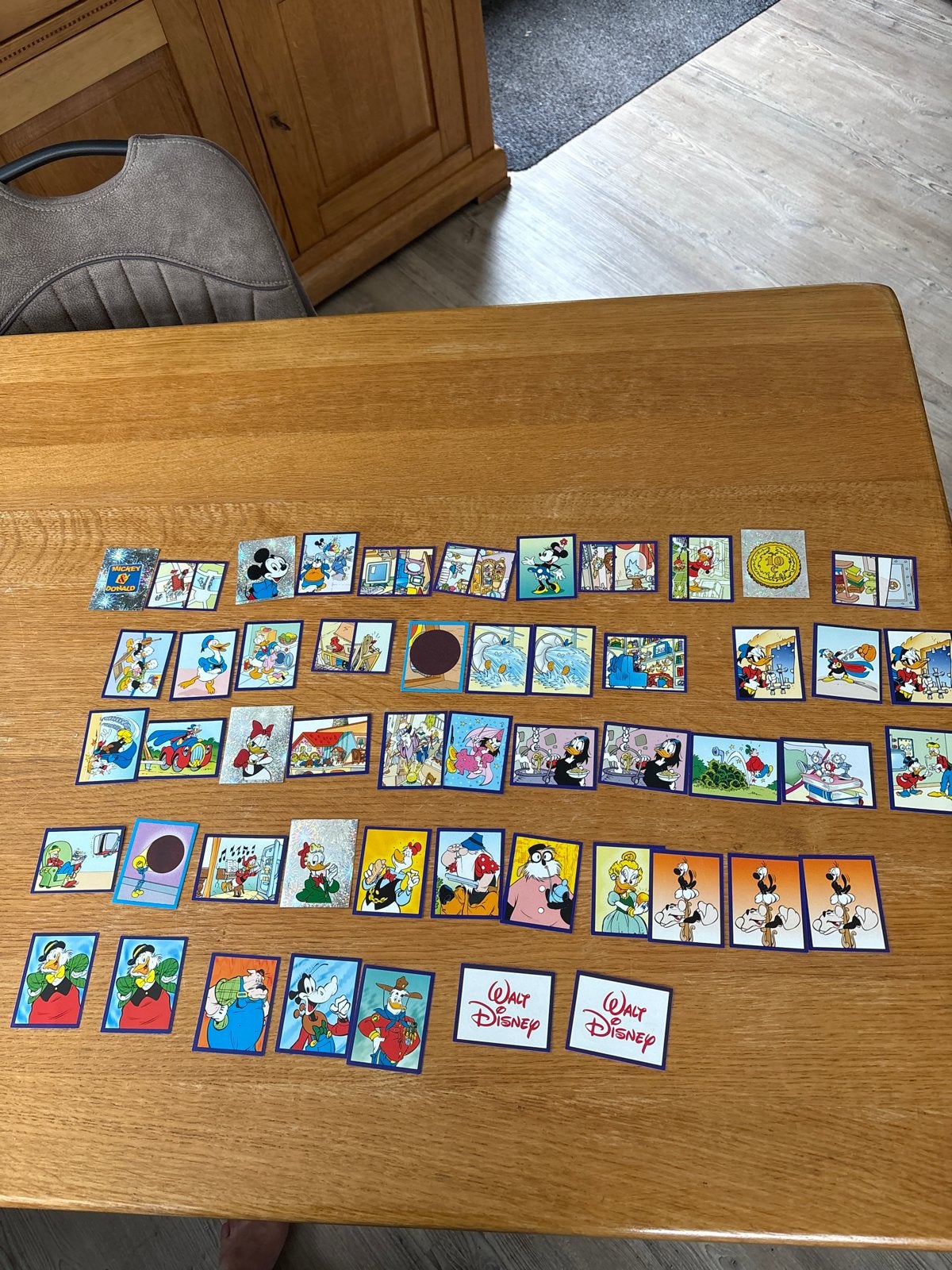 Grote verzameling Panini Disney-plaatjes en stickers, Ophalen of Verzenden, Mickey Mouse, Nieuw