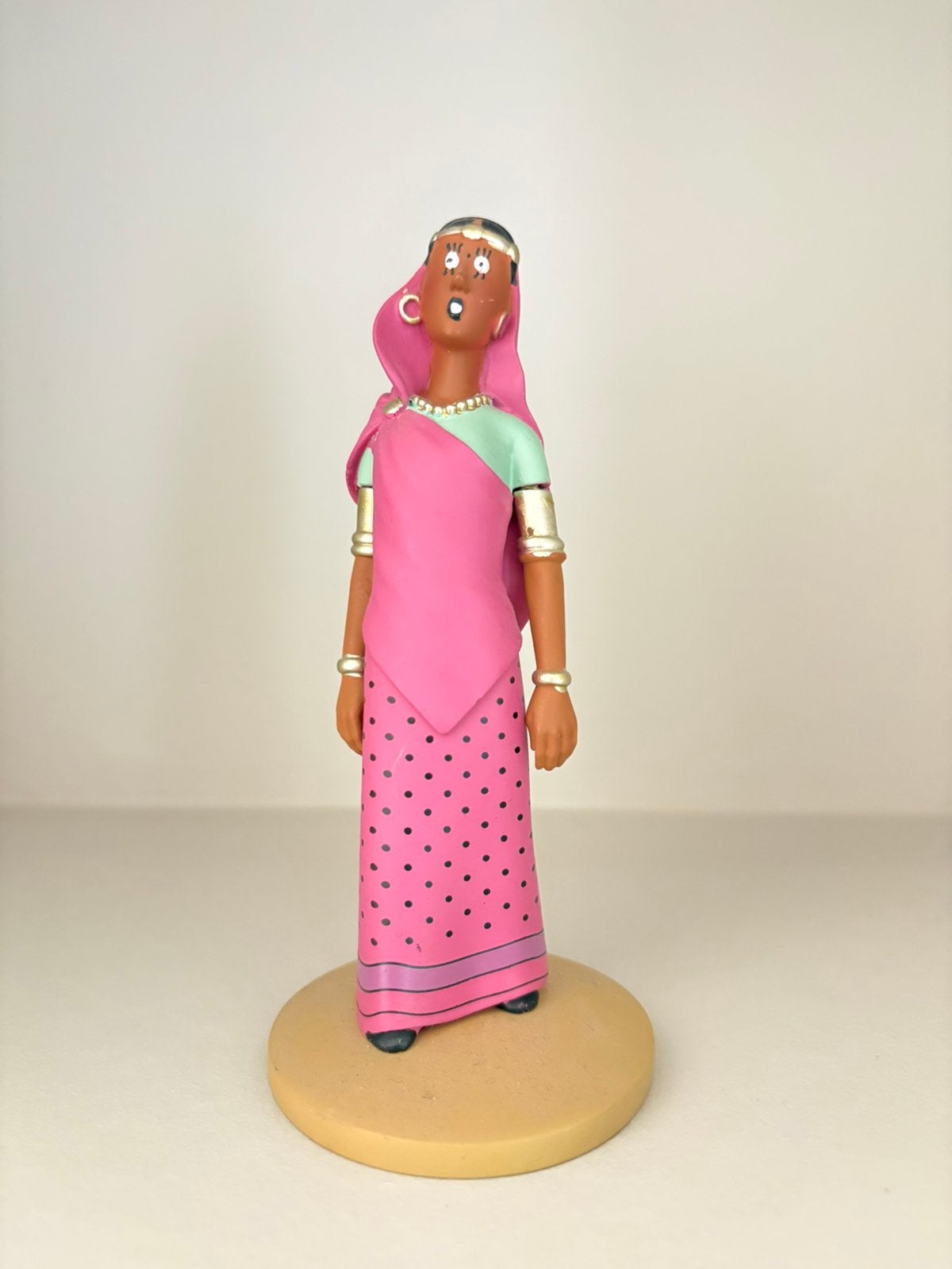Kuifje/Tintin beeld Yamilah Moulinsart, Ophalen of Verzenden, Kuifje, Zo goed als nieuw, Beeldje of Figuurtje