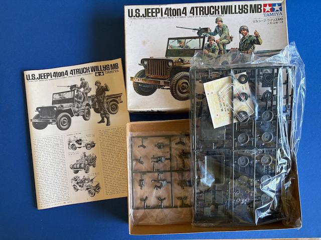 Tamiya	35015	U.S. Jeep Willys MB	1/35	VINTAGE, Auto, Verzenden, 1:32 tot 1:50, Nieuw