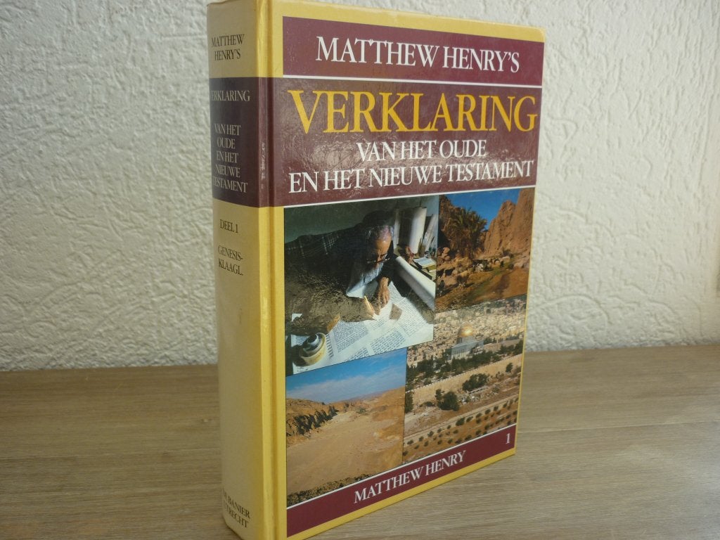 Matthew Henry's Verklaring Oude en Nieuwe Testament Deel 1, Gelezen, Christendom | Protestants, Ophalen of Verzenden, Matthew Henry