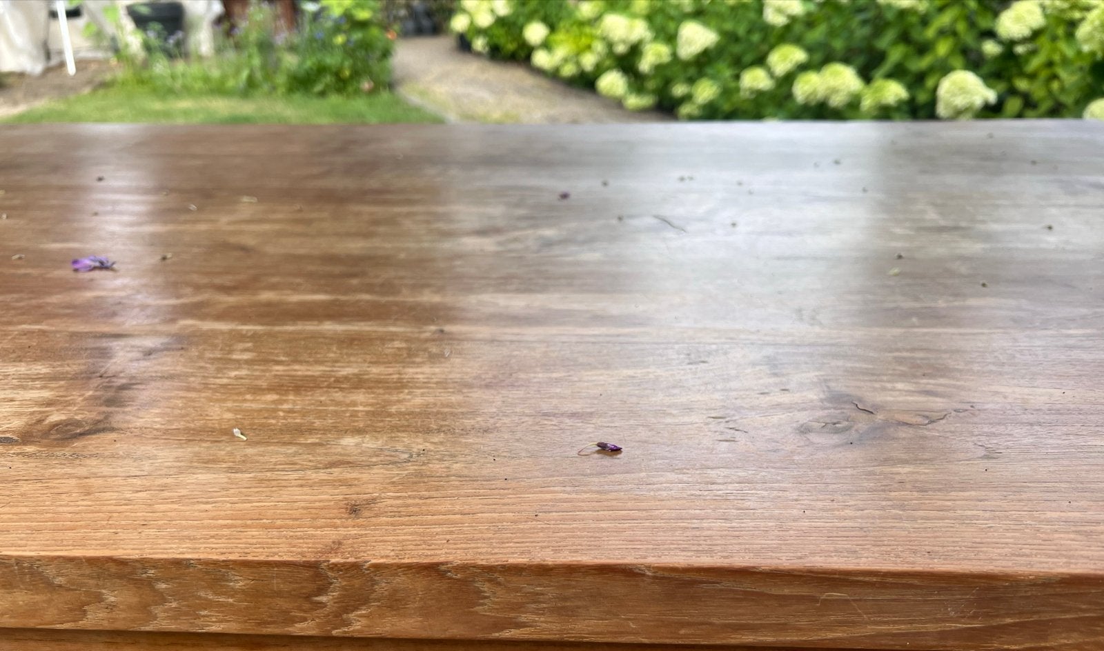 Teak tafelblad 180 x 90, Ophalen, Gebruikt, Teakhout, 50 tot 100 cm