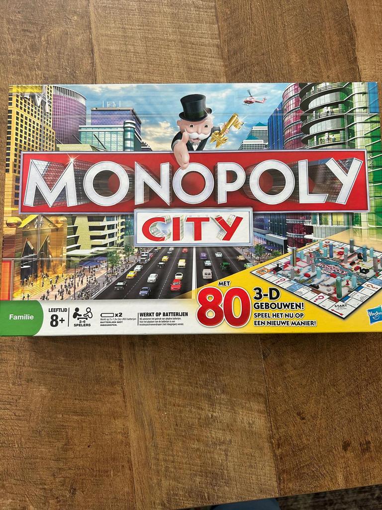 Monopoly city geheel compleet, Ophalen of Verzenden, Zo goed als nieuw