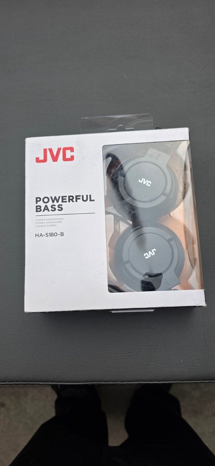 JVC HA-S180-B Hoofdtelefoon - Krachtige Bass, Zwart, Verzenden
