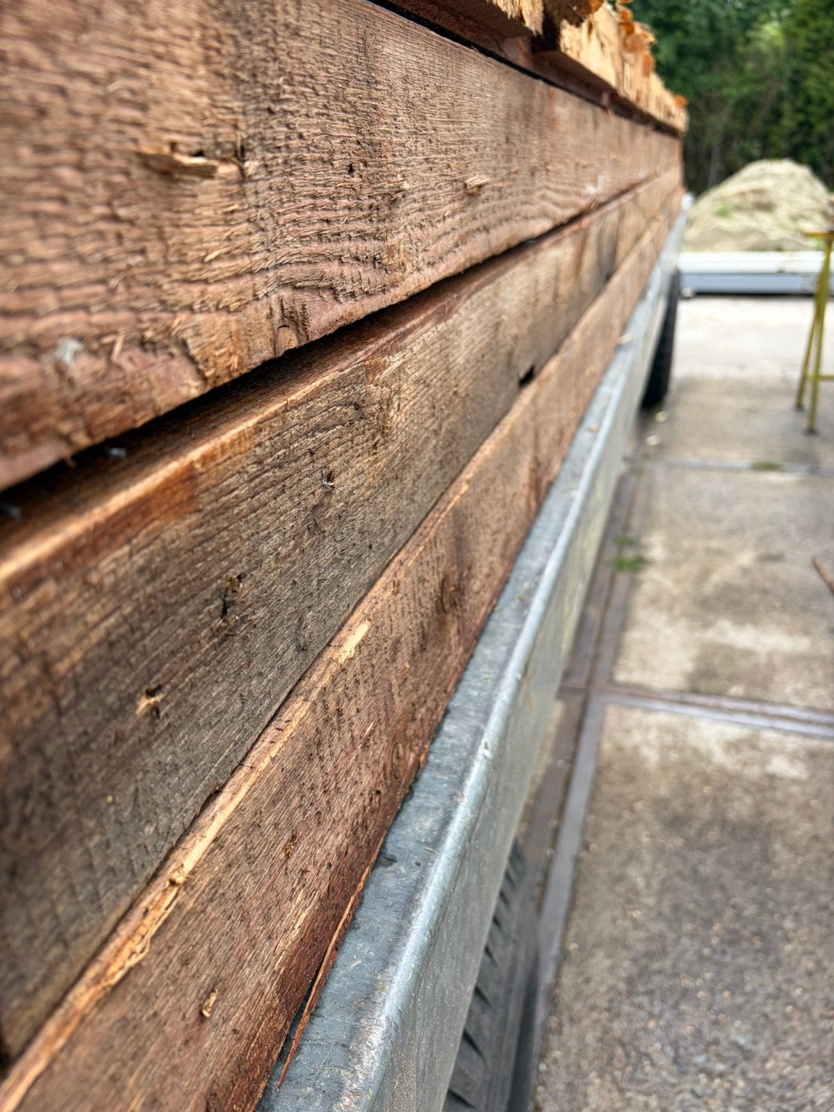 Houten balken, Ophalen, Zo goed als nieuw, 250 cm of meer, Balken