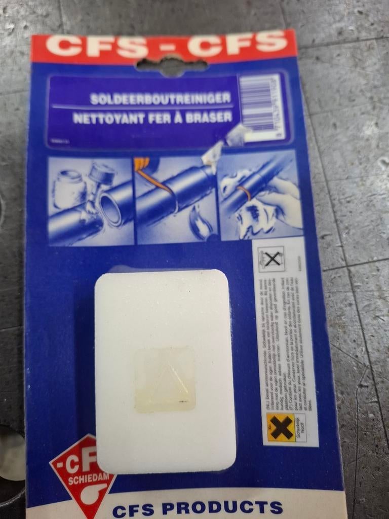 CFS Soldeerboutreiniger - Nieuw in verpakking, Ophalen of Verzenden, Nieuw