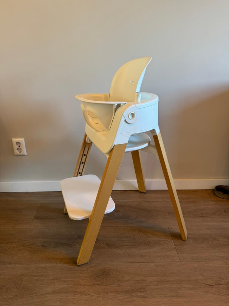 Stokke steps - meegroeistoel, Kinderen en Baby's, Ophalen, Zo goed als nieuw, Meegroeistoel