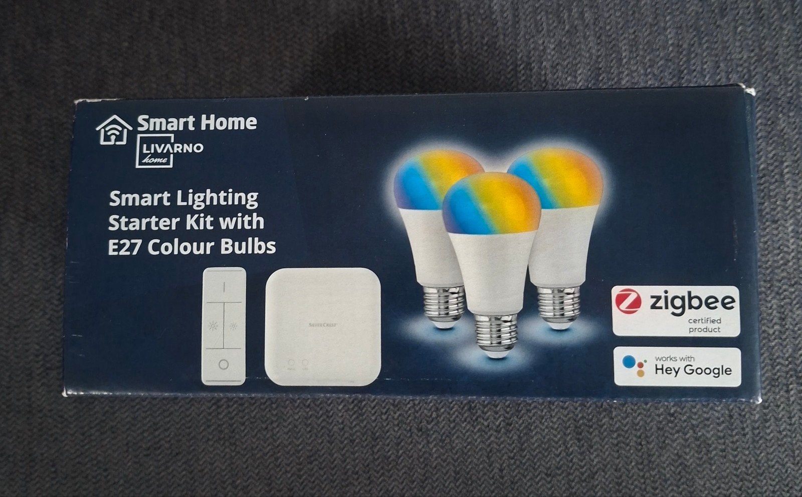 LIVARNO HOME SMART LIGHTING STARTER KIT, Ophalen, Led-lamp, Meerkleurig, Nieuw