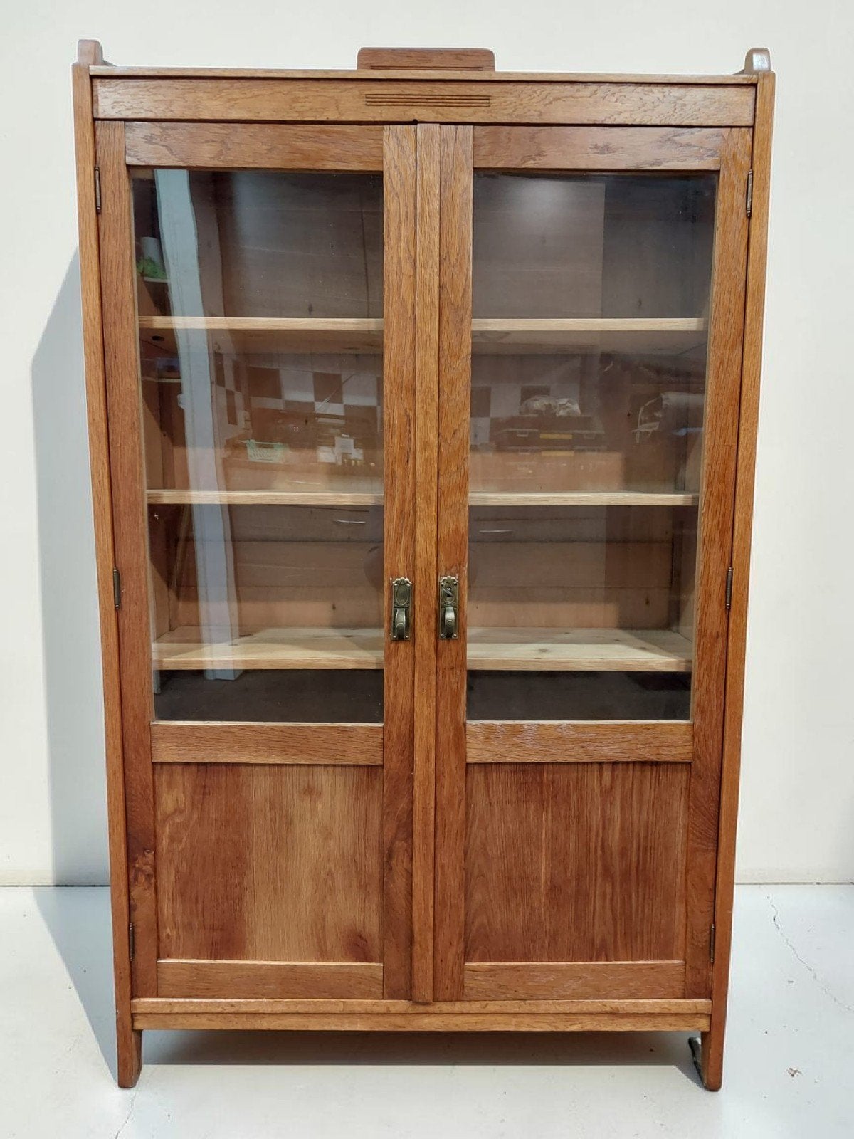 Art deco kastje boekenkastje vitrinekastje, Antiek en Kunst, Antiek | Meubels | Kasten, Ophalen