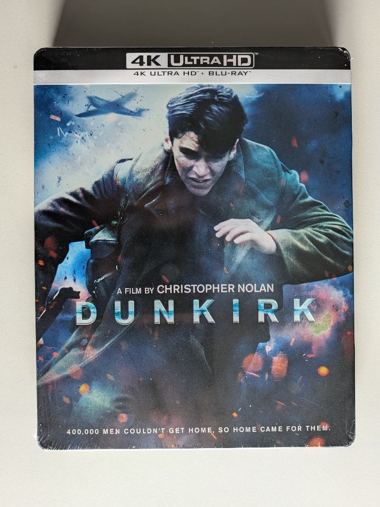 Dunkirk 4K Blu-ray Steelbook NLO 4K405147, Ophalen of Verzenden, Nieuw in verpakking