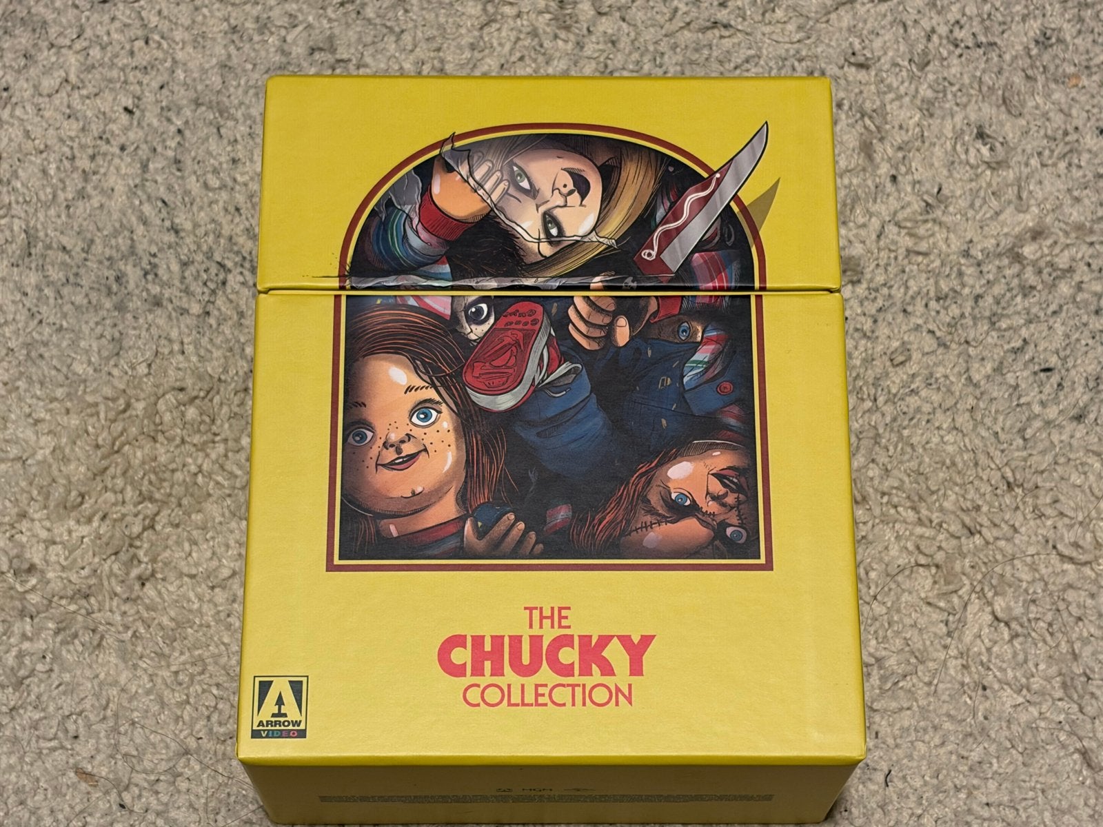 Chucky Collectie 4K Ultra HD Blu-ray Boxset, Cd's en Dvd's, Blu-ray, Horror, Engels, Vanaf 16 jaar, Nederlands