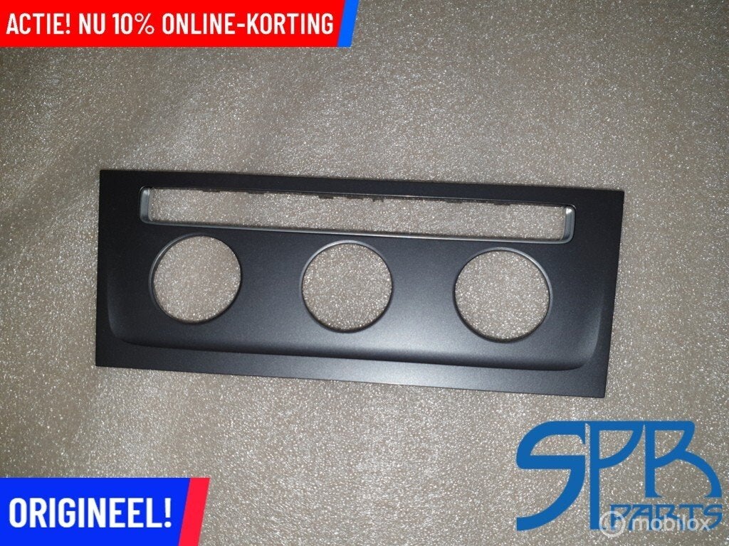 GOLF 7 INLEG LIJST RAND Climatronic paneel GRIJS 5G1863041, Gebruikt, Volkswagen, Ophalen of Verzenden, Volkswagen