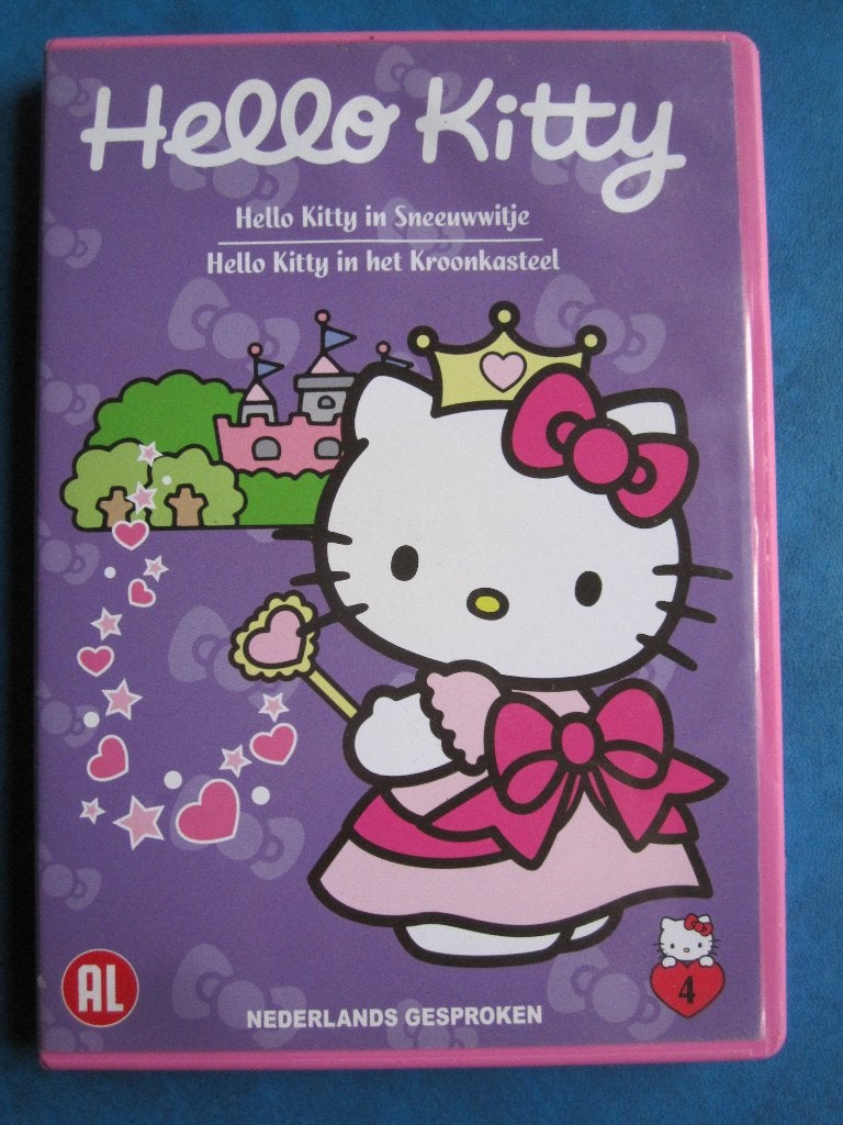Hello Kitty in sneeuwwitje, Tekenfilm, Ophalen of Verzenden, Zo goed als nieuw, Alle leeftijden